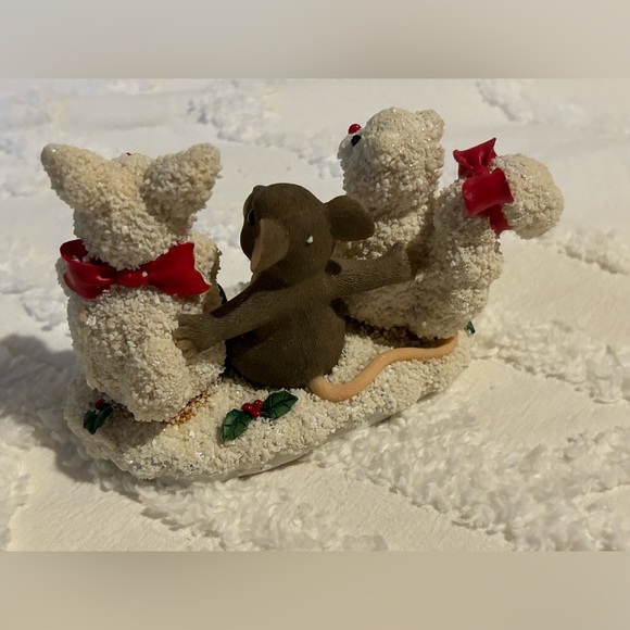 Charming Tails by Fitz and Floyd. “Frosty Friends” figurine - Picture 2 of 4